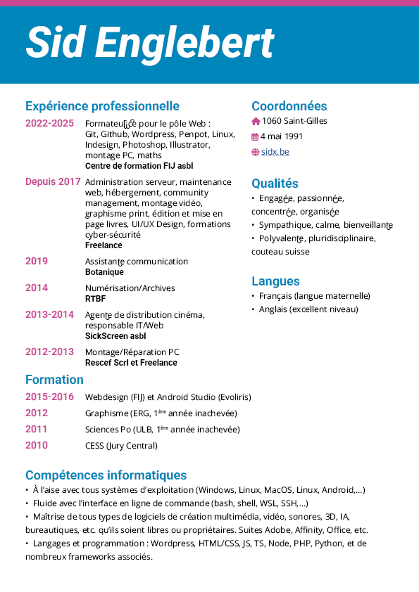 CV